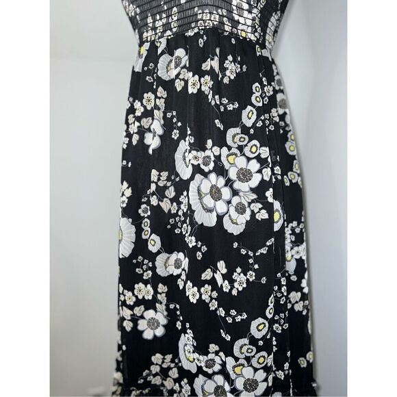 Vintage y2k Vertigo Paris Daisy Floral Maxi Tube Dress S - Picture 4 of 7